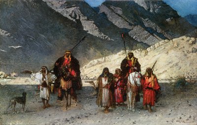 In the Mountains by Leon Joseph Florentin Bonnat